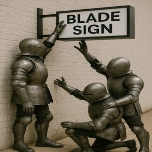 Sign Knights Blade Signs