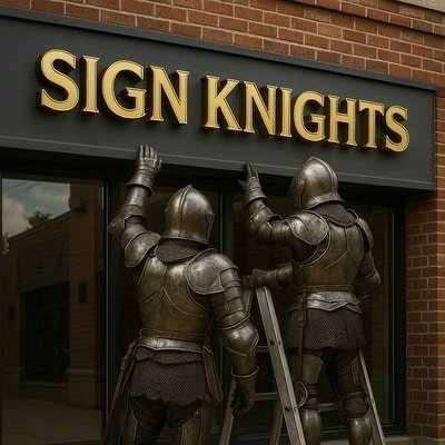 Sign Knights Sign Installations