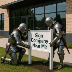 Sign Knights Post And Panel Signs