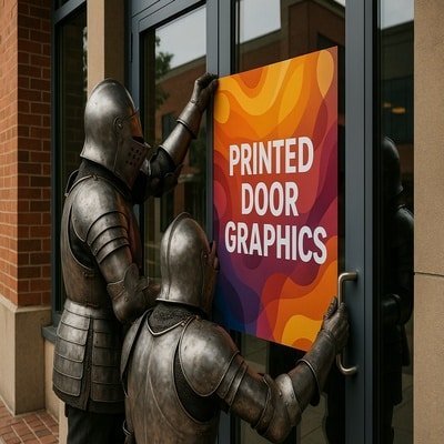 Printed Door Graphics Printed Door Graphics