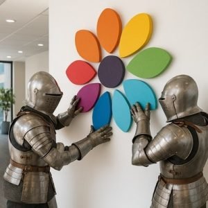 Sign Knights Printed Foam Board Sign