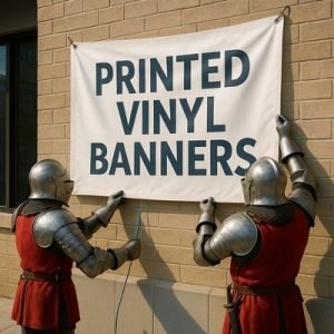 Sign Knights Printed Vinyl Banners