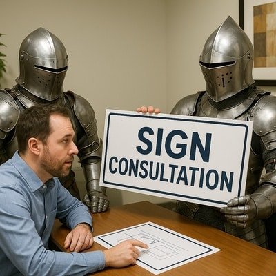 Sign Knights Sign Consultations