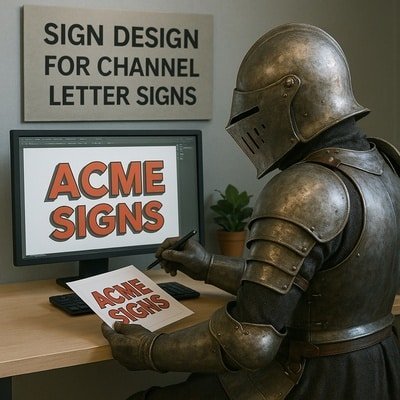 Sign Design for Channel Letter Signs