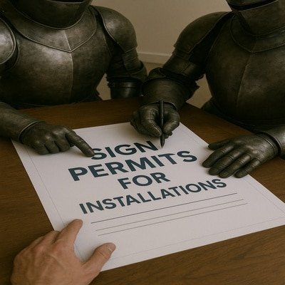 Sign Permits for Installations