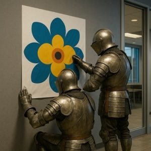 Sign Knights Wall Graphics