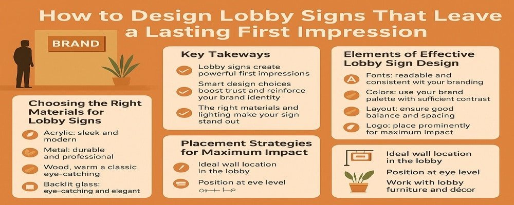 Design Lobby Signs