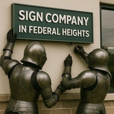 Fderal Heights Sign Company Near Me