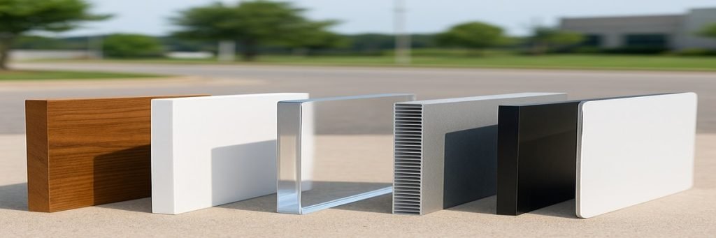 Choosing the Best Exterior Sign Materials Comparison Guide Exterior Sign Materials