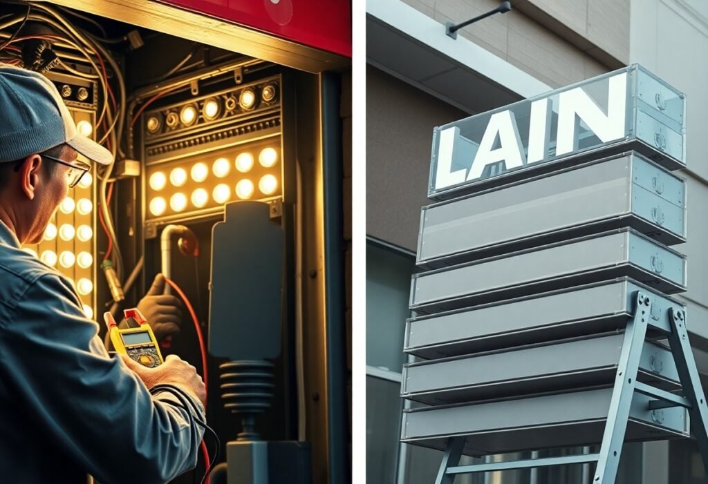 Channel Letter Repair - When Should You Choose Channel Letter Repair Vs Replacement?