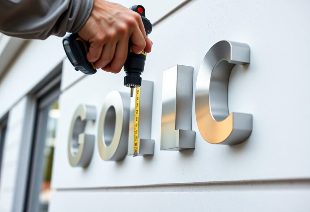 Dimensional Letter Installation - How Do You Perform Dimensional Letter Installation Correctly?