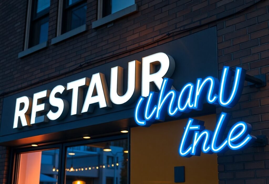 Channel letters for restaurants - what channel letters for restaurants work best? Channel Letters For Restaurants - What Channel Letters For Restaurants Work Best?