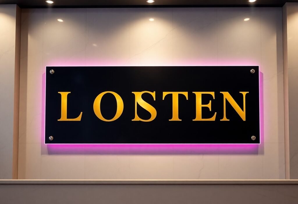 Illuminated Lobby Signs - What Illuminated Lobby Signs Create The Best First Impression?