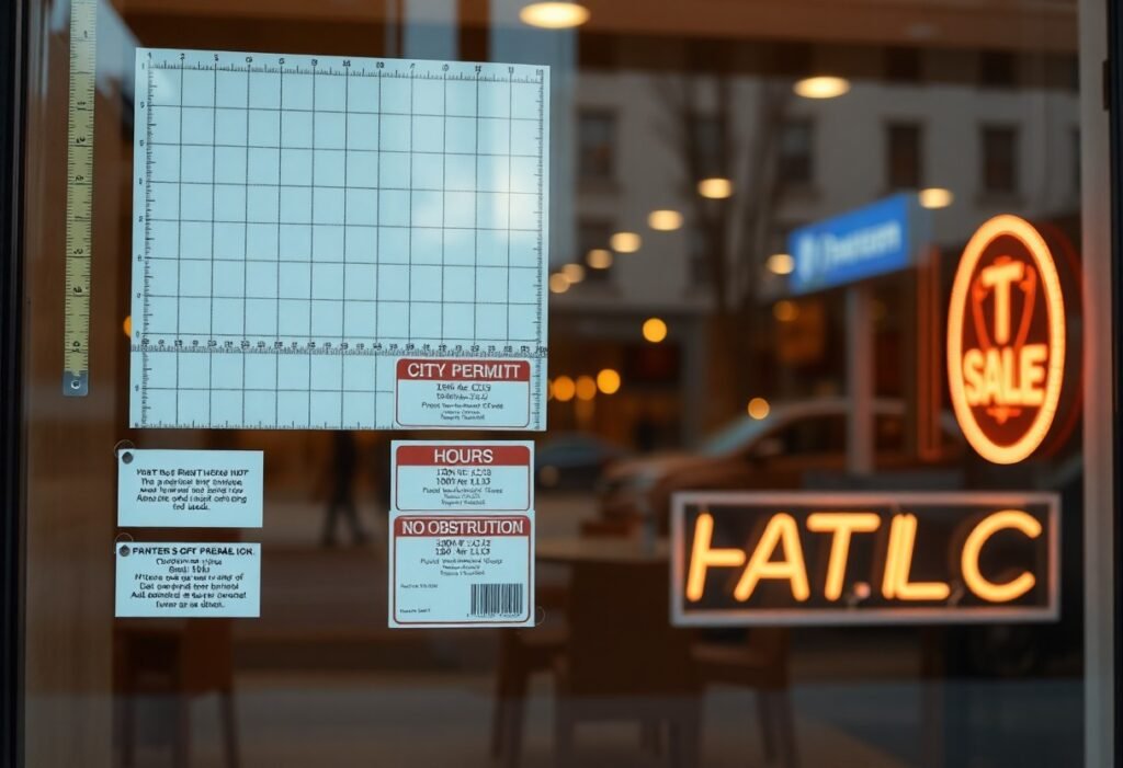 Window sign rules - what window sign rules and limitations apply to businesses? Window Sign Rules - What Window Sign Rules And Limitations Apply To Businesses?