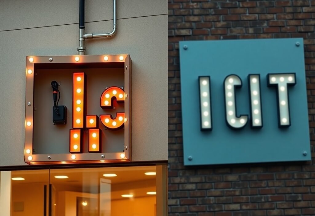 Channel Letters Raceway Vs Backer - What Is The Difference Between Channel Letters Raceway Vs Backer Panel?