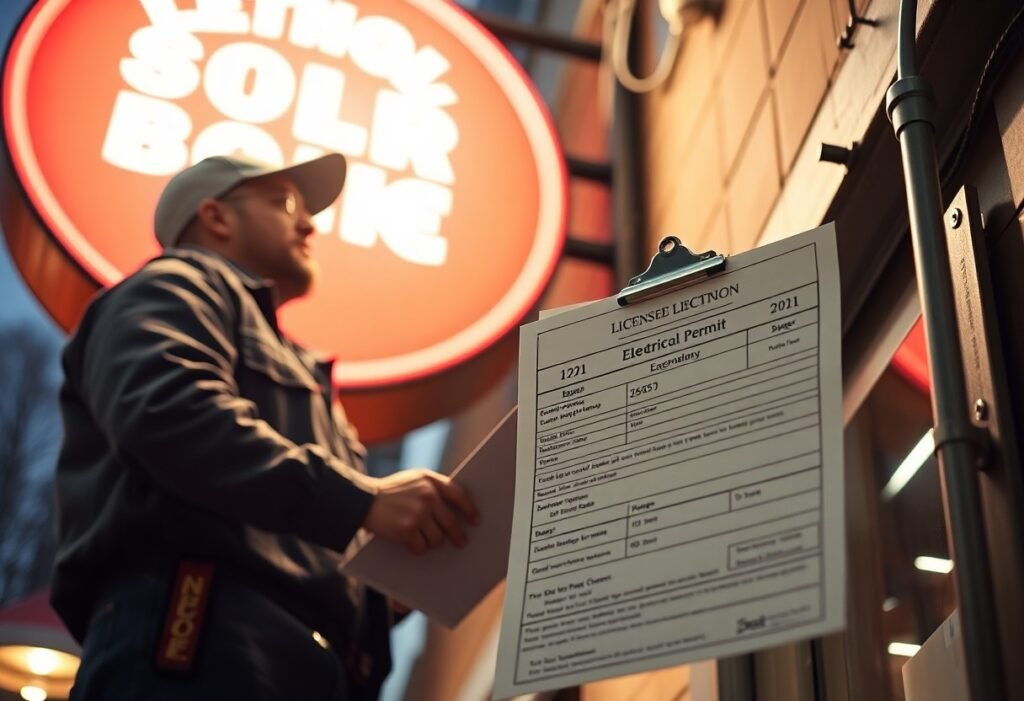 Electrical permit for signs - when do you need an electrical permit for signs? Electrical Permit For Signs - When Do You Need An Electrical Permit For Signs?