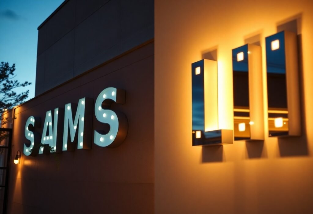 Front Lit Vs Halo Lit Channel Letters - What Is The Difference Between Front Lit Vs Halo Lit Channel Letters?