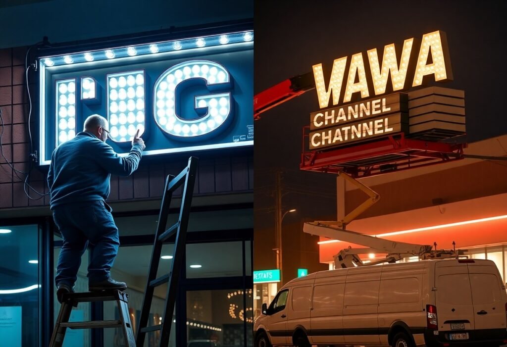 Illuminated Sign Repair - When Should You Choose Illuminated Sign Repair Vs Replacement?