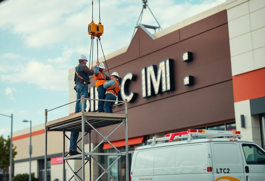 Shopping Center Sign Installation - What Should You Know About Shopping Center Sign Installation?