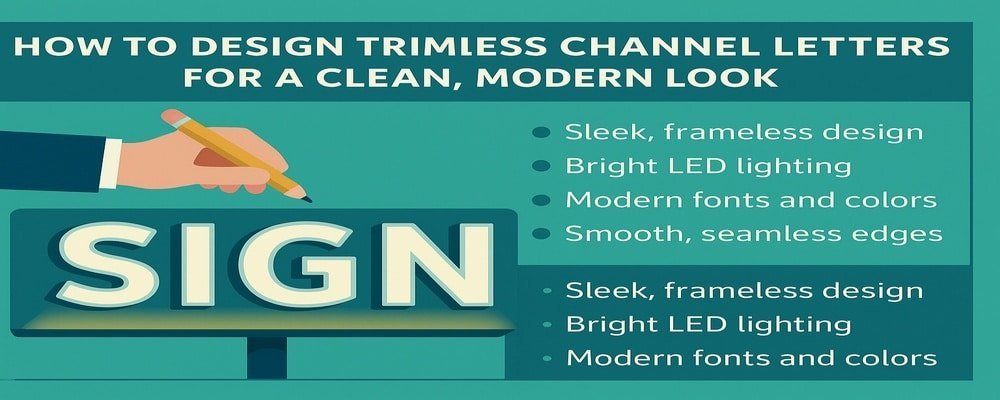 Design Trimless Channel Letters