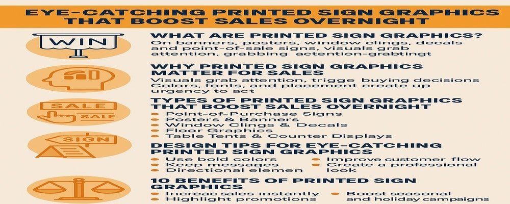 printed sign graphics