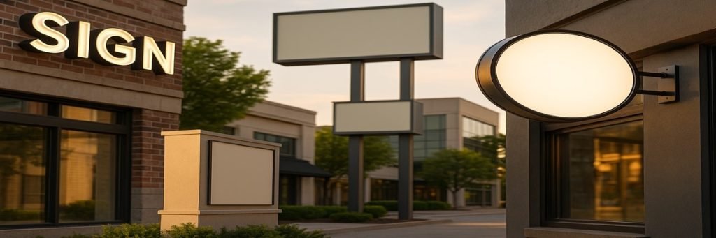 Exterior Sign Types