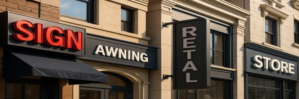 Storefront Sign Types